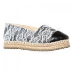 Alpargata con encaje de XL
