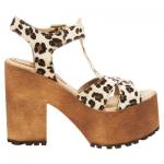Sandalia Animal Print de Berna