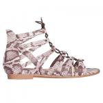 Sandalias animal print de Lucerna