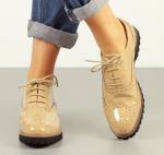 Zapatos TROQUELADO CON CORDONES de Parypaz