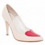 Zapatos con corazón de Abel Mingrino