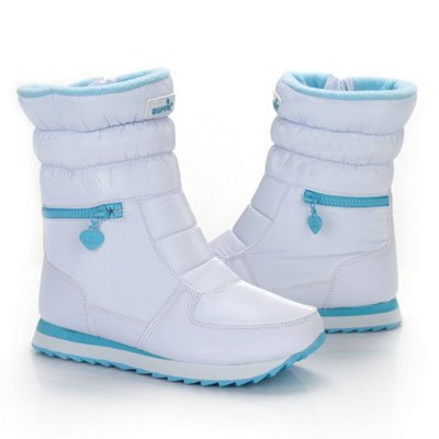 Botas de invierno blancas