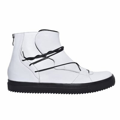 Botines con cordón decorativo y cremallera de Void