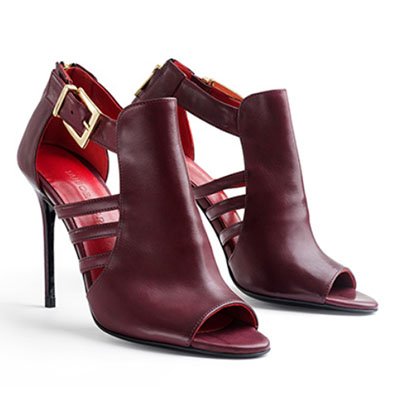 Zapatos con hebilla y cremallera de Taibo Bacar