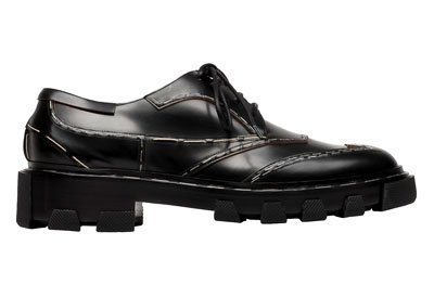 Zapatos DERBY con pespuntes de Balenciaga