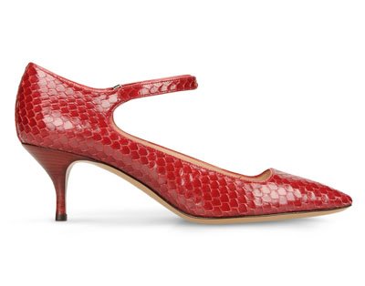 Zapatos becerro impreso de Armani