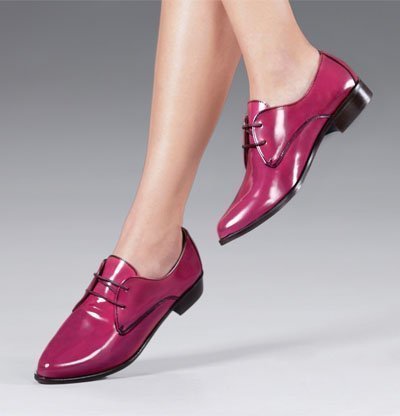 Zapato Oxford PICADILLY burdeos de Gadea