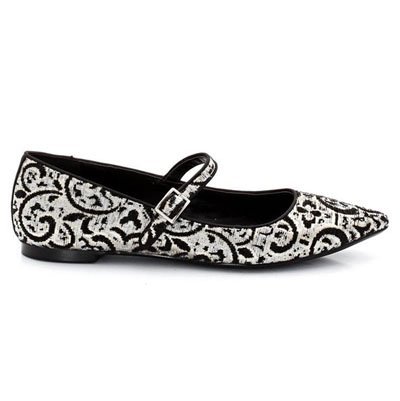 Ballerines IMPRIMÉ JACQUARD de Mademoiselle R