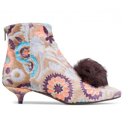 Botas Pom-pom ankle de AGL