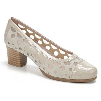 Zapatos Salón con rejilla de Pitillos