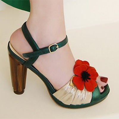 Sandalias JUSLA GREEN de Chie Mihara