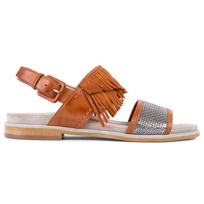 Sandalias bicolor de Pas de Rouge