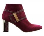 Botín alto burdeos Violet de Sacha London