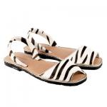 Menorquinas FRESCA ZEBRA de Mmartinyca