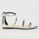 Sandalias ALICIA metalizadas estilo romano de Chika 10
