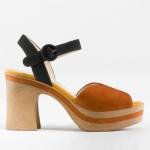 Sandalias con plataforma TIMOR CURRY de Gadea