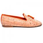Slippers Charlotte Orange de corcho de Mislita