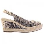 Zapato de cuero animal print de Hush Puppies