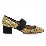 Zapatos ELSA Oro de Hannibal Laguna