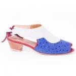 Zapatos Ginger azul de Cecilia Furlan