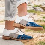 Zapatos tricolor de Belset Menorca