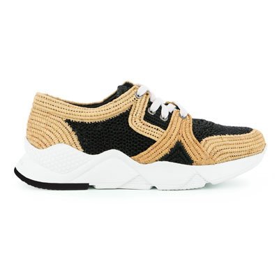 Sneaker de rafia SILVIO de Clergerie