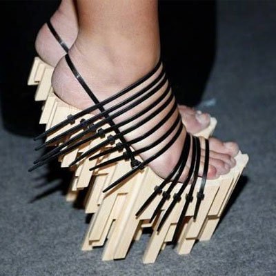 Zapatos arquitectónicos de Winde Rienstra