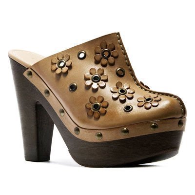 Zueco con flores de Efe