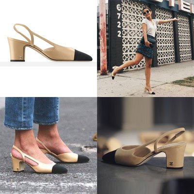 Los renovados Slingback de Chanel