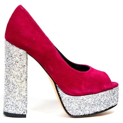 Zapato bicolor de Carina de la Cruz