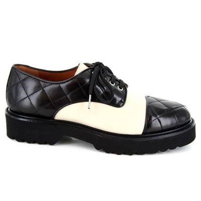Zapato NAPA BEIGE Y NEGRO de Pons Quintana