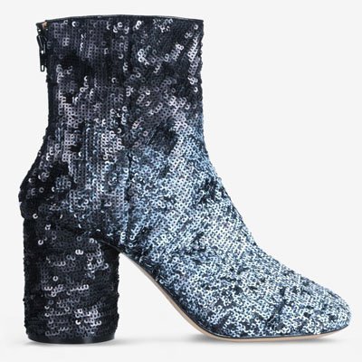 Botas de lentejuelas de Maison Margiela