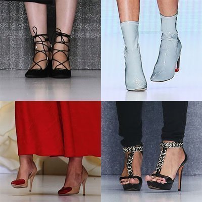Los zapatos de los diseñadores en el Mercedes-Benz Fashion Week Russia Los zapatos de los diseñadores en el Mercedes-Benz Fashion Week Russia